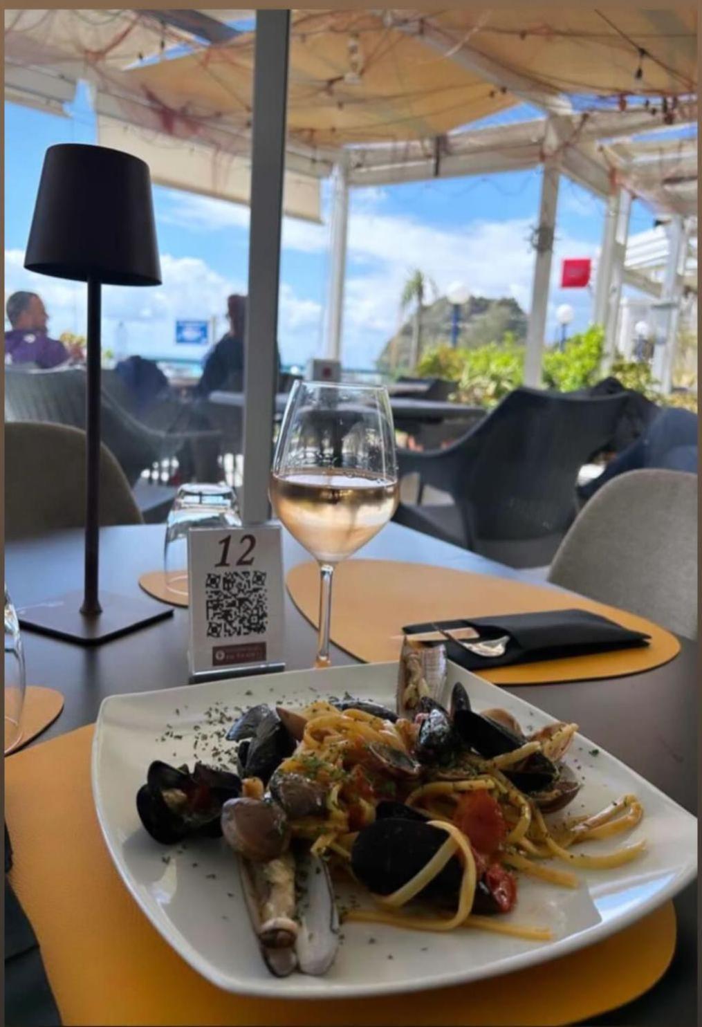 Hotel Ristorante Mareblu Амантеа Екстер'єр фото